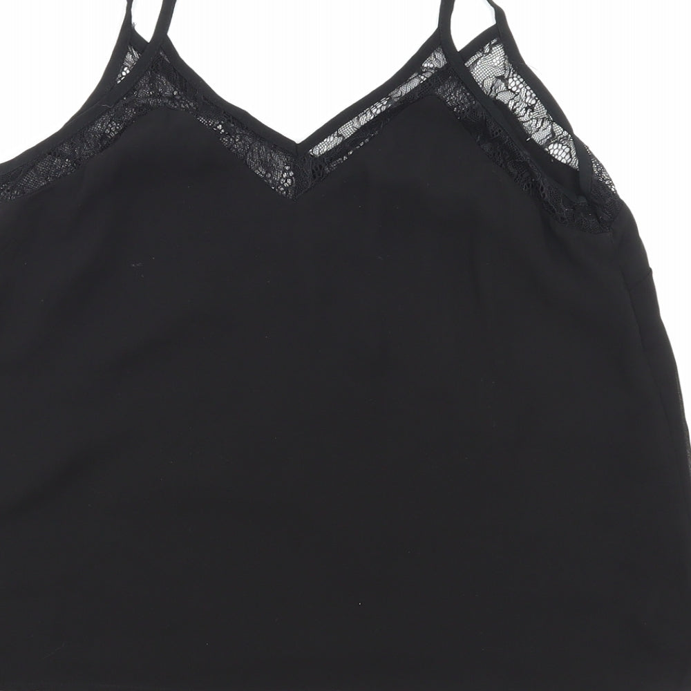 NewLook Womens Black   Basic Blouse Size 8