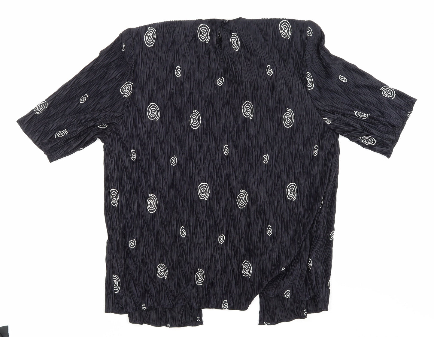 Womens UK Size 14 NEXT Black Basic Blouse
