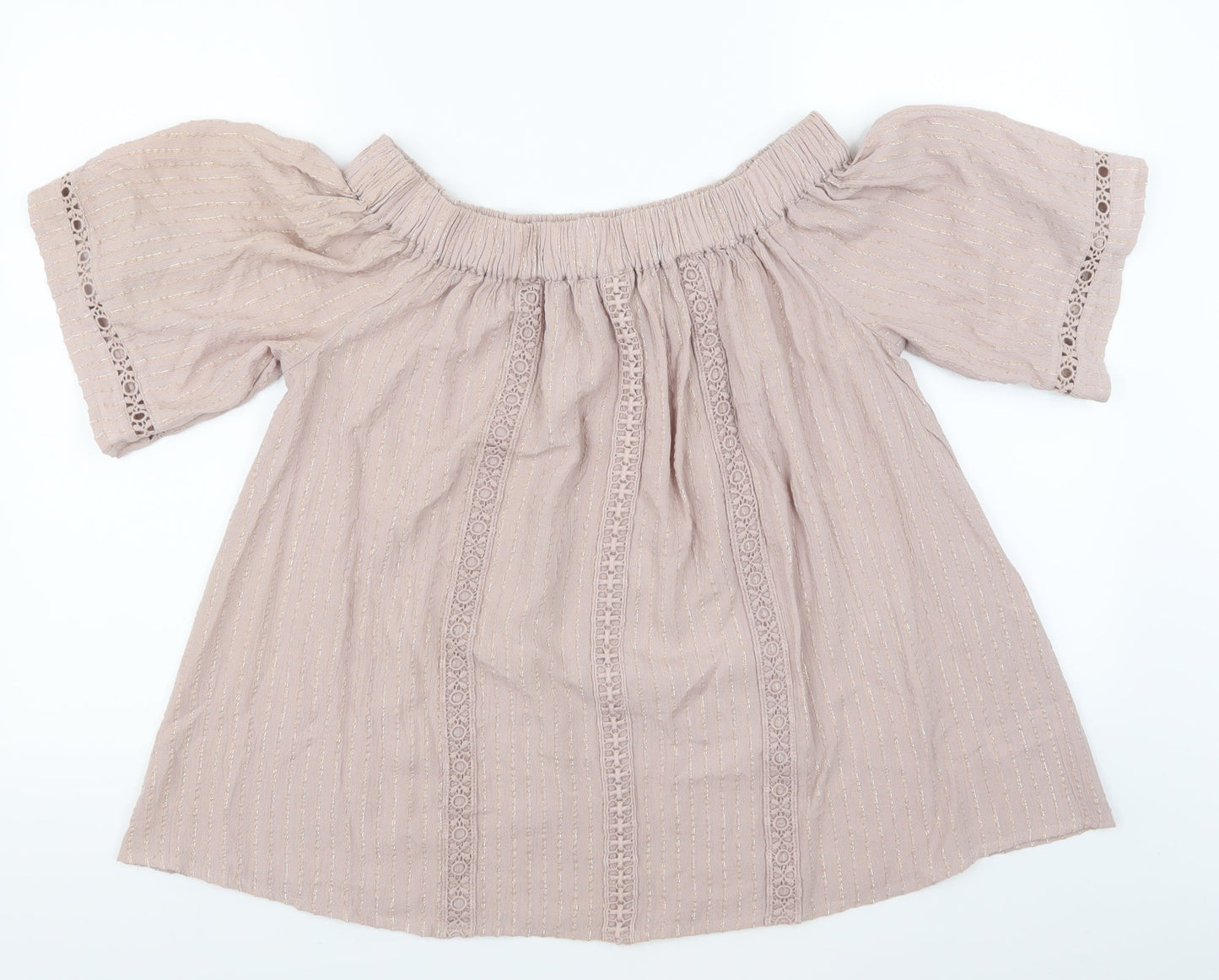 Womens UK Size 8 NEXT Pink Basic T-Shirt