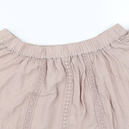 Womens UK Size 8 NEXT Pink Basic T-Shirt