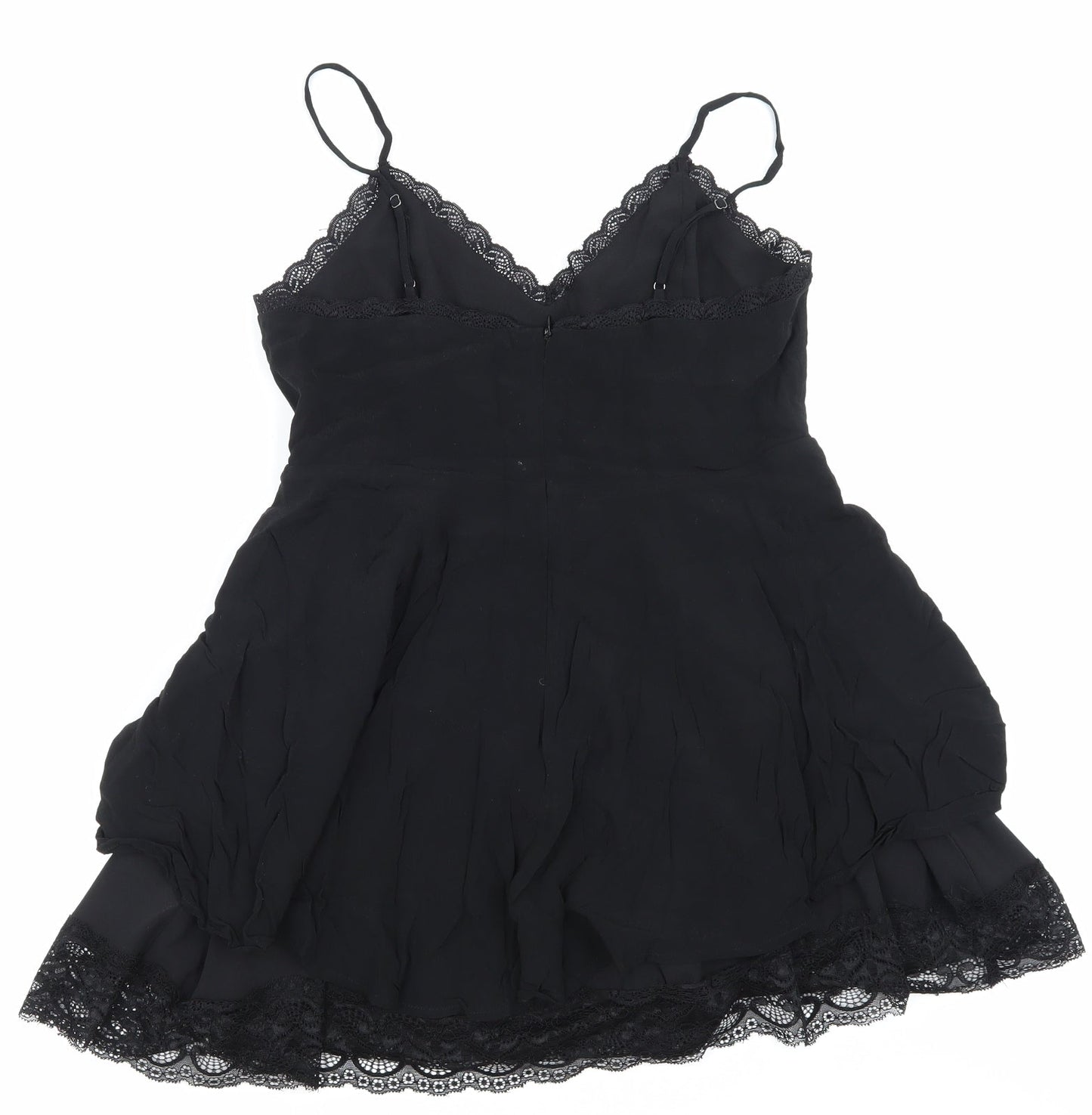 FOREVER 21 Womens Black   Basic Blouse Size M