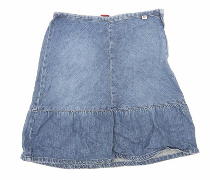 H&M Girls Blue  Denim Mini Skirt Size 5 Years