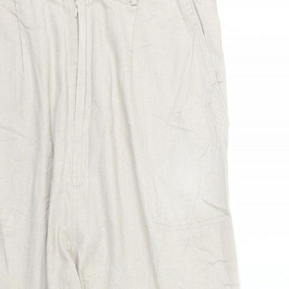 Tonger Womens Beige   Trousers  Size 36 L27 in