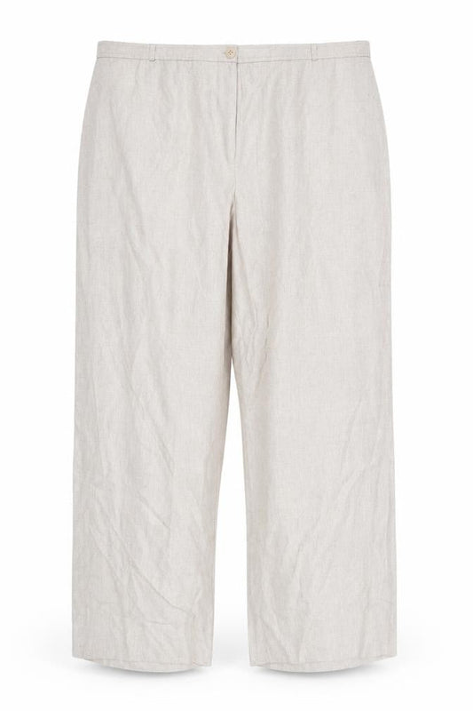 Womens UK Size 22 Debenhams Regular Fit  Beige Trousers