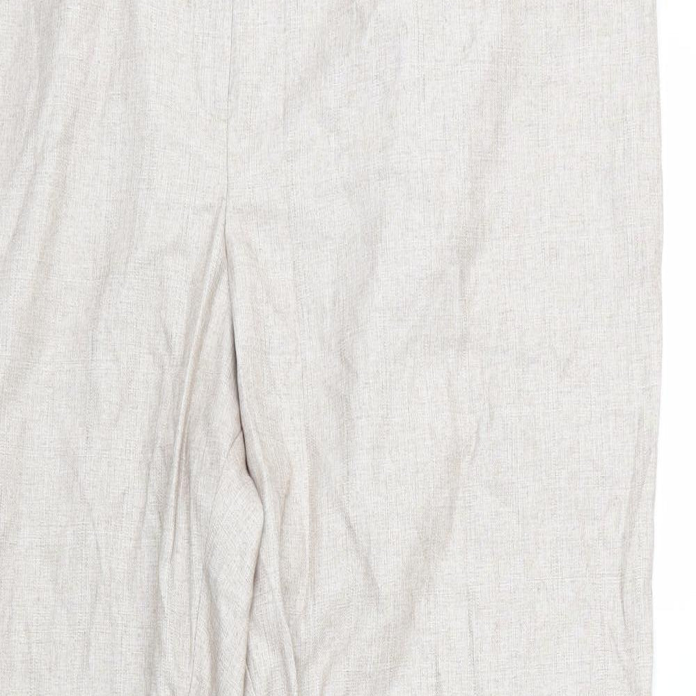 Debenhams Womens Beige   Trousers  Size 22 L27 in