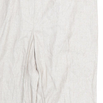 Debenhams Womens Beige   Trousers  Size 22 L27 in