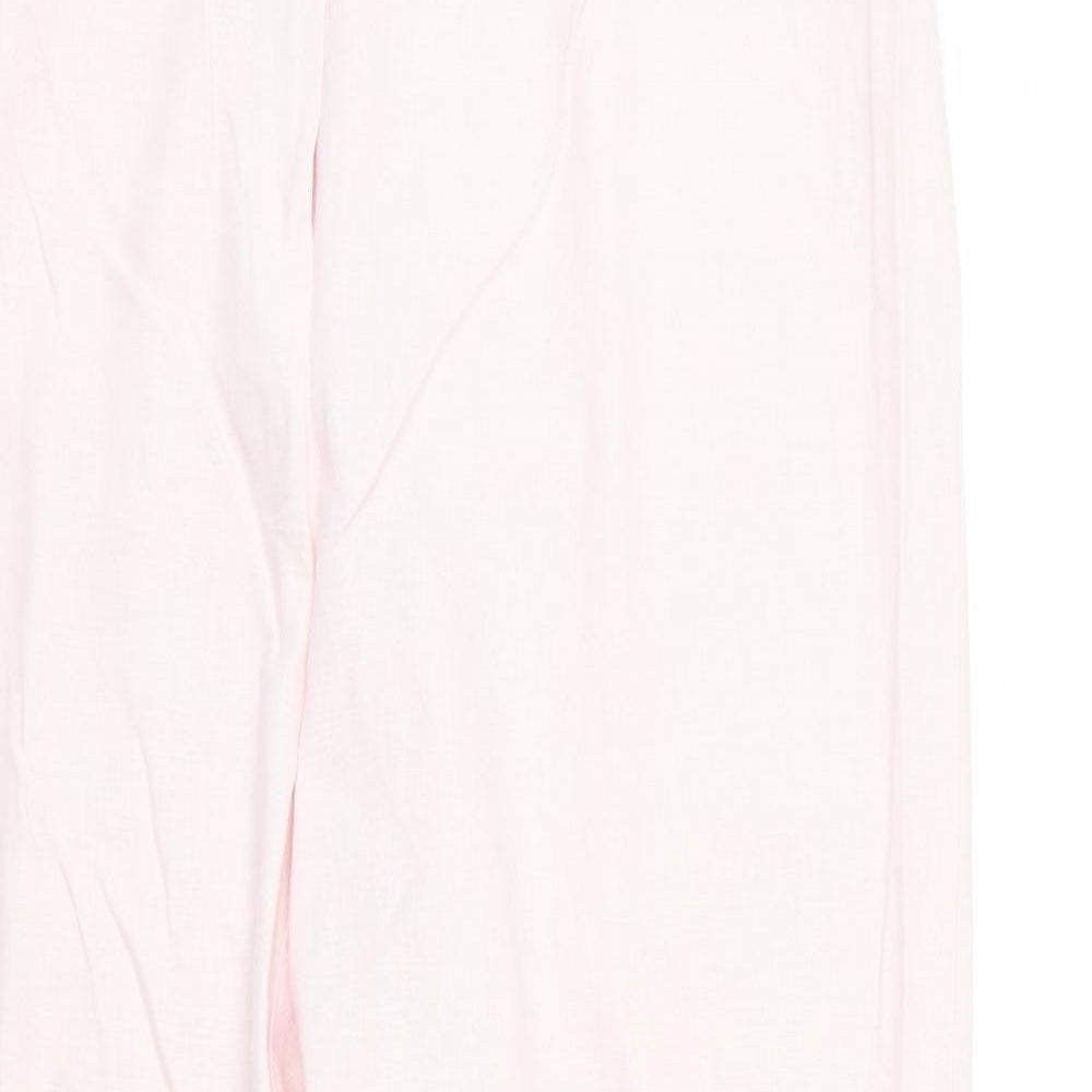 Womens UK Size 36 Marks and Spencer Regular Fit  Pink Trousers