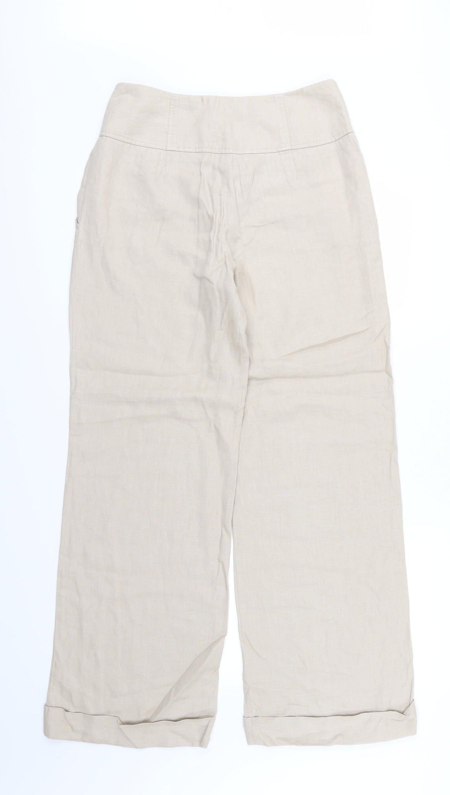 Womens UK Size 12 Wallis Regular Fit  Brown Trousers