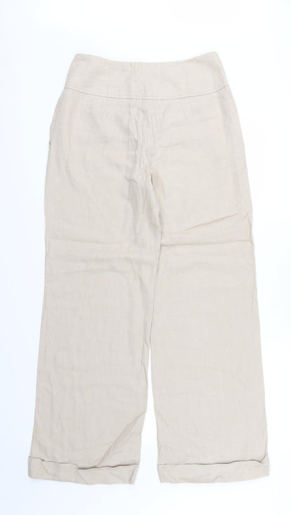Womens UK Size 12 Wallis Regular Fit  Brown Trousers
