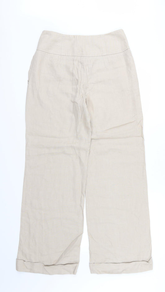 Womens UK Size 12 Wallis Regular Fit  Brown Trousers