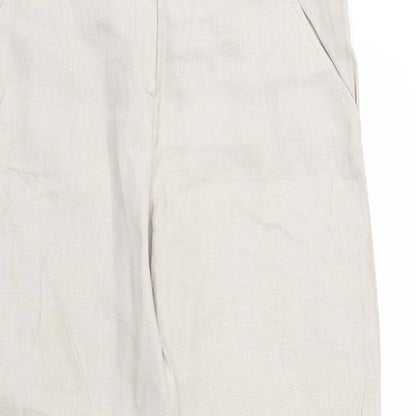 Womens UK Size 12 Wallis Regular Fit  Brown Trousers