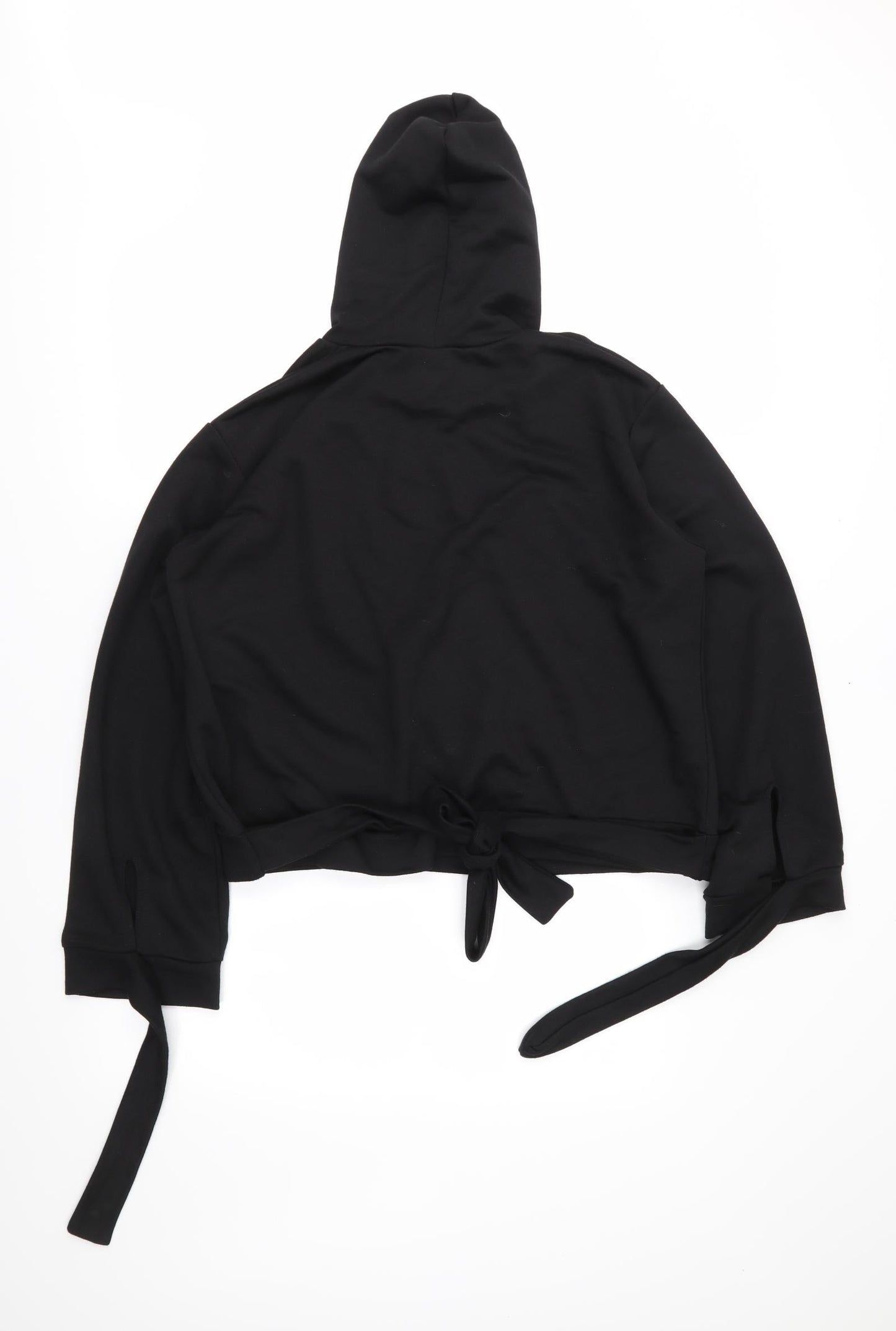Womens UK Size 14 Look of the Day Black Pullover Hoodie
