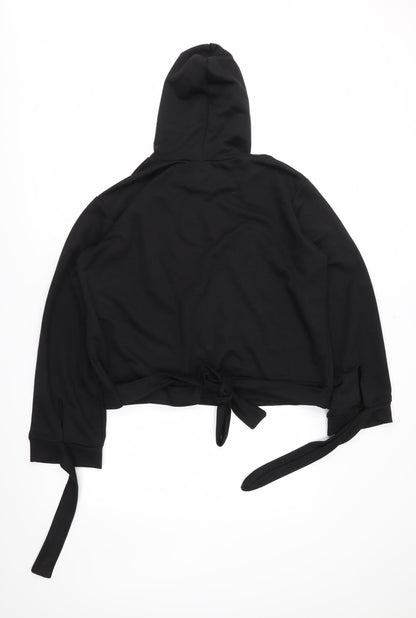 Womens UK Size 14 Look of the Day Black Pullover Hoodie