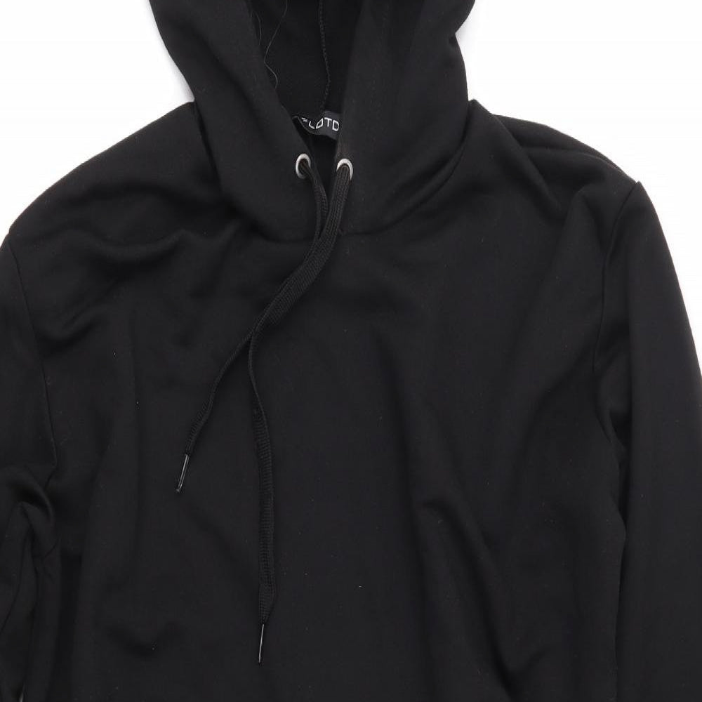 Womens UK Size 14 Look of the Day Black Pullover Hoodie