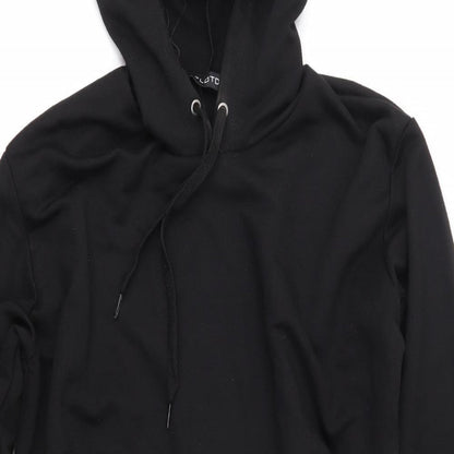 Womens UK Size 14 Look of the Day Black Pullover Hoodie