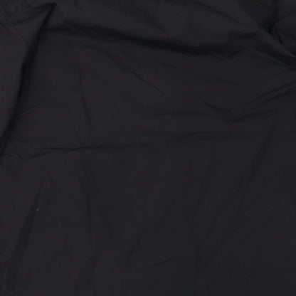 Mens UK Size 16.5 Dunnes Stores Black  Button-Up Long Sleeve Casual Shirt