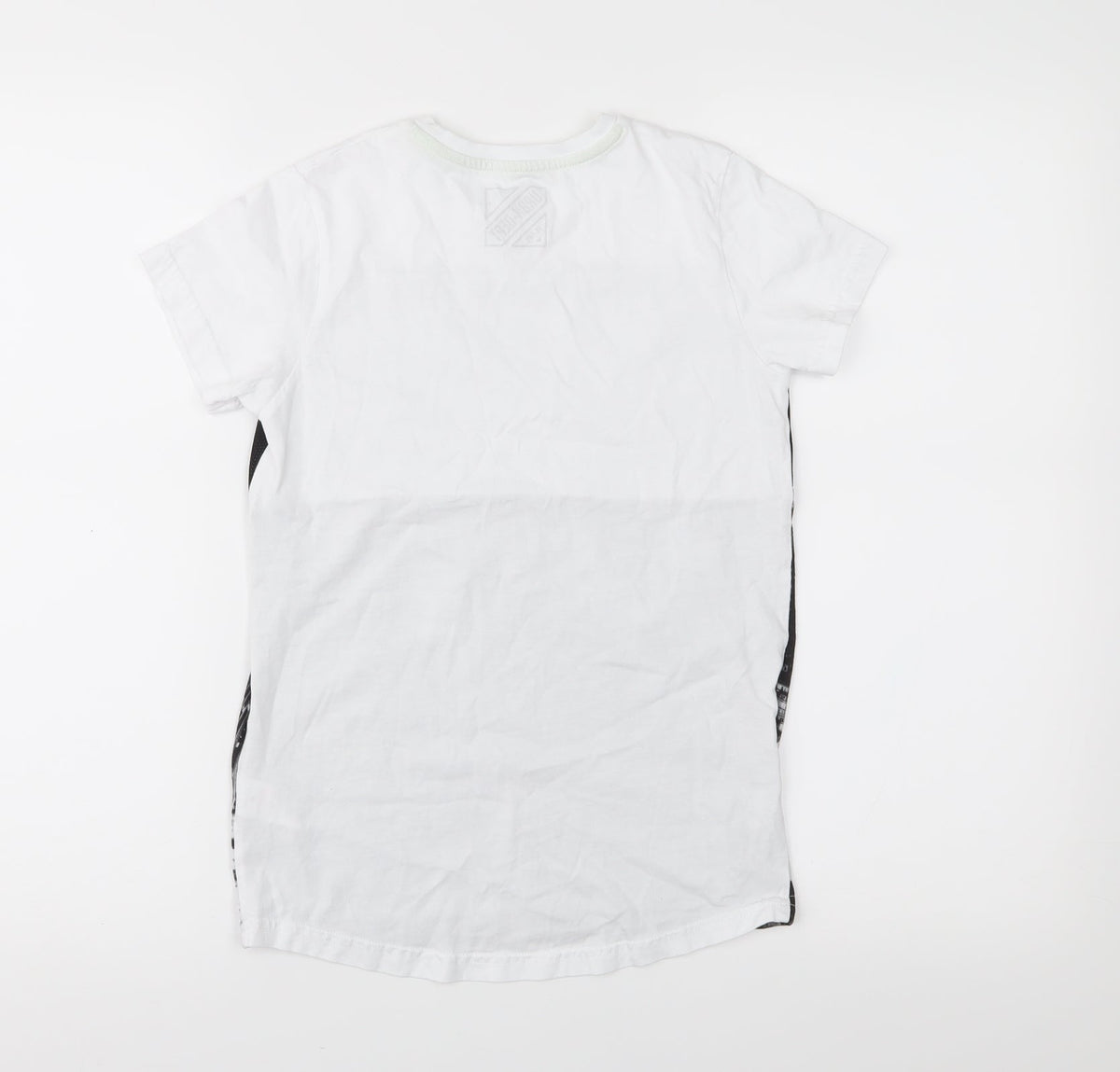 Matalan Boys White  Jersey Basic T-Shirt Size 10 Years