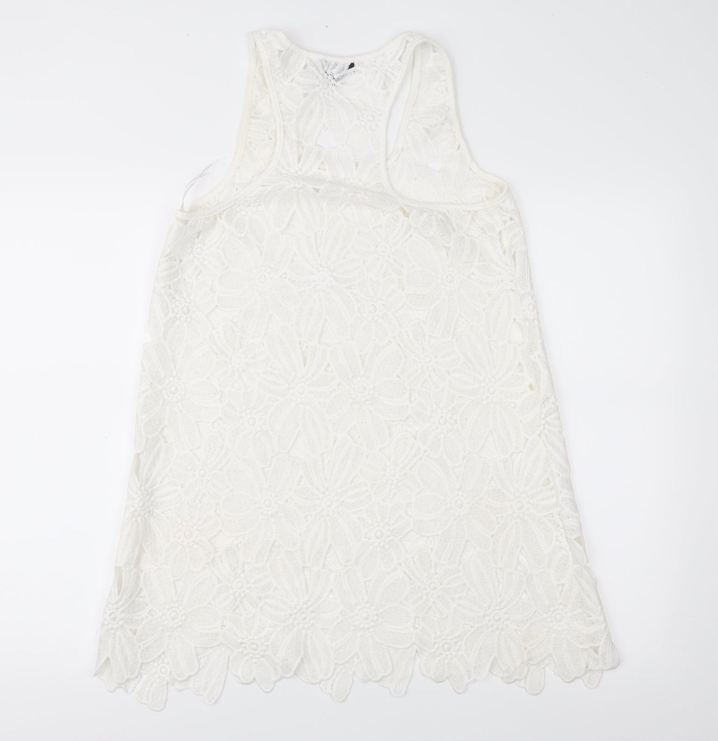 Atmosphere Womens Ivory  Lace Shift  Size M