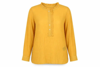 Womens UK Size 10 H&M Orange Basic Blouse