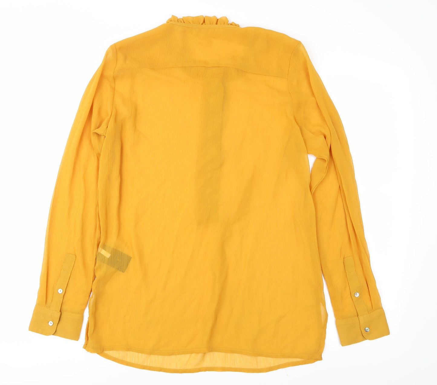 Womens UK Size 10 H&M Orange Basic Blouse