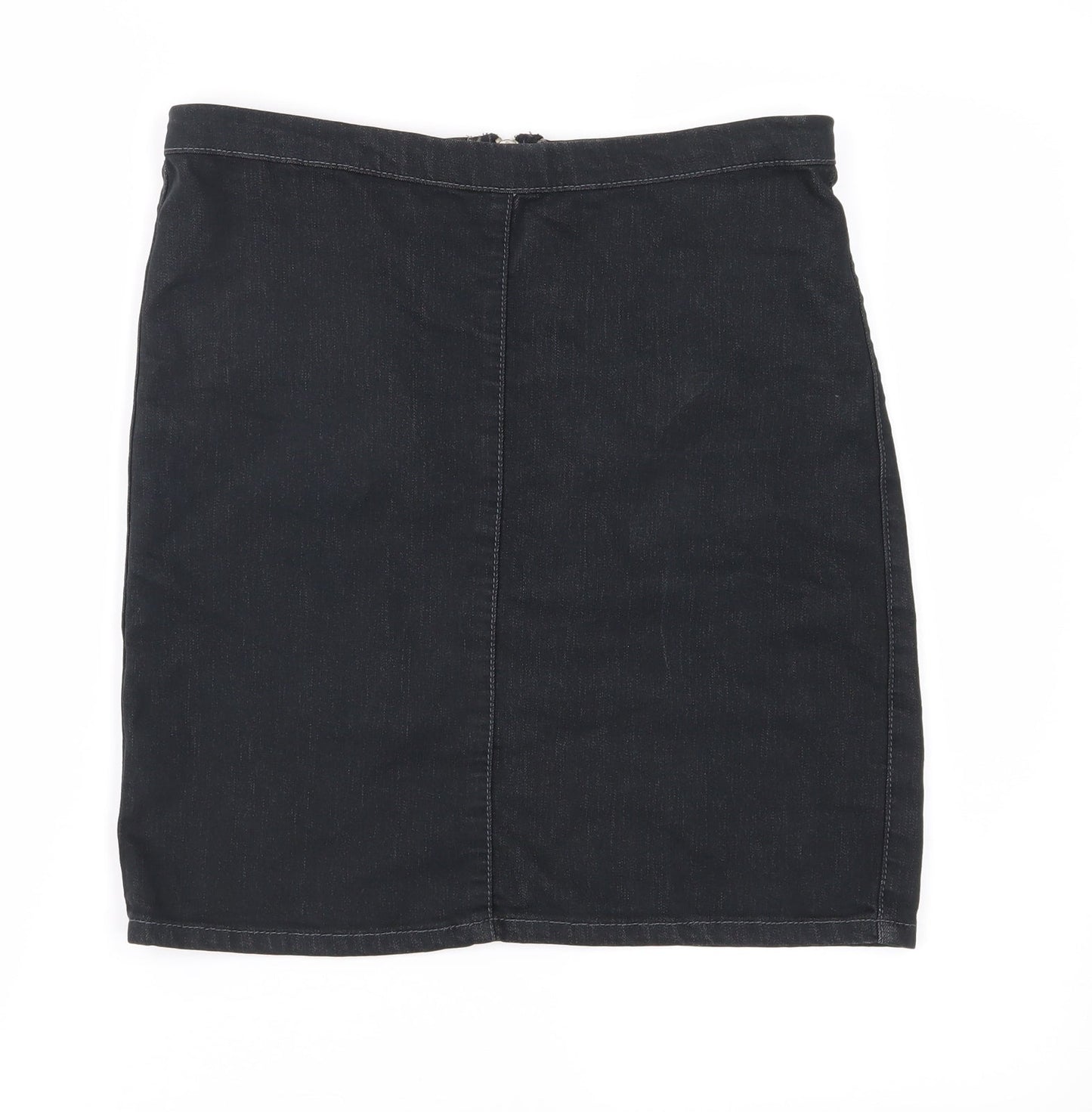 Womens UK Size 28 in Topshop Straight & Pencil Denim Skirt