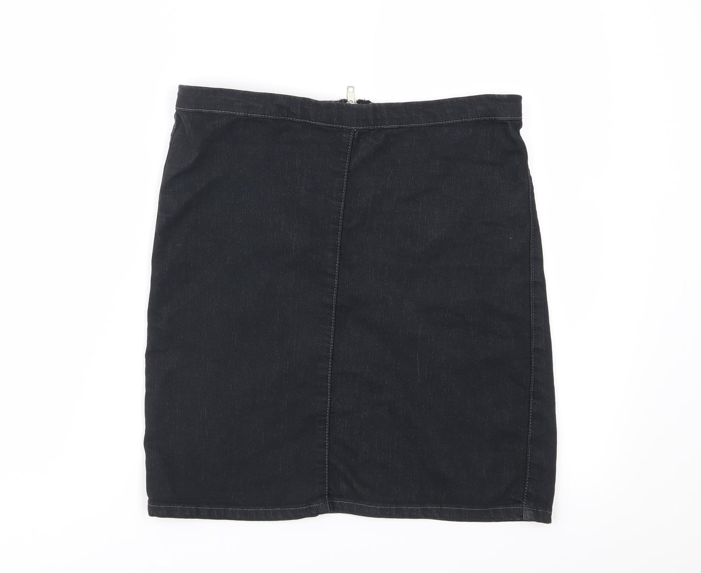 Womens UK Size 28 in Topshop Straight & Pencil Denim Skirt