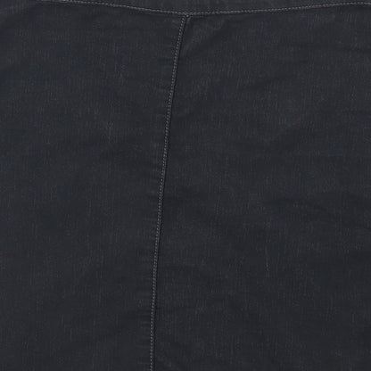 Womens UK Size 28 in Topshop Straight & Pencil Denim Skirt
