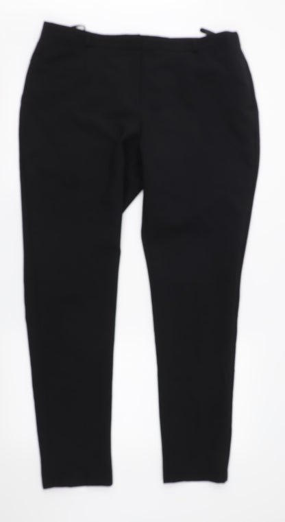 Womens UK Size 16 Atmosphere Regular Fit  Black Trousers