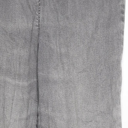 Maine Womens Grey  Denim Jegging Jeans Size 12 L29 in