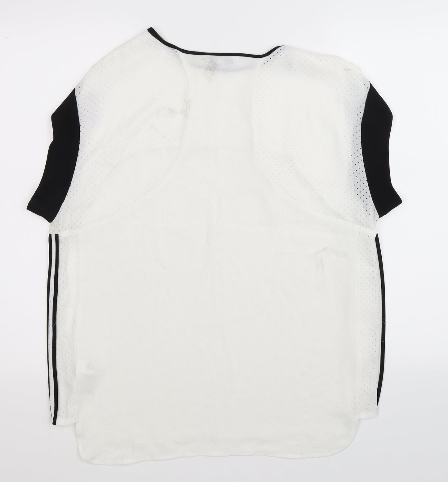 Womens UK Size 12 NEXT White Basic T-Shirt
