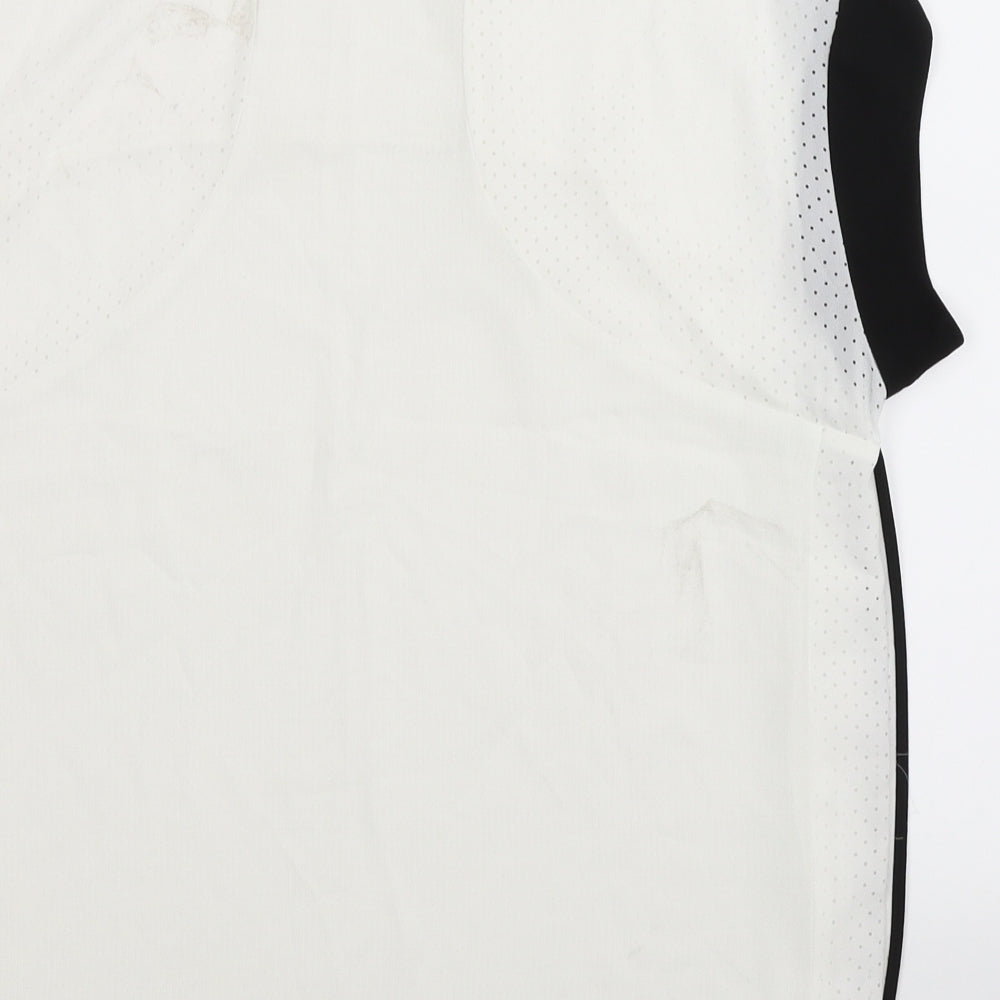 Womens UK Size 12 NEXT White Basic T-Shirt