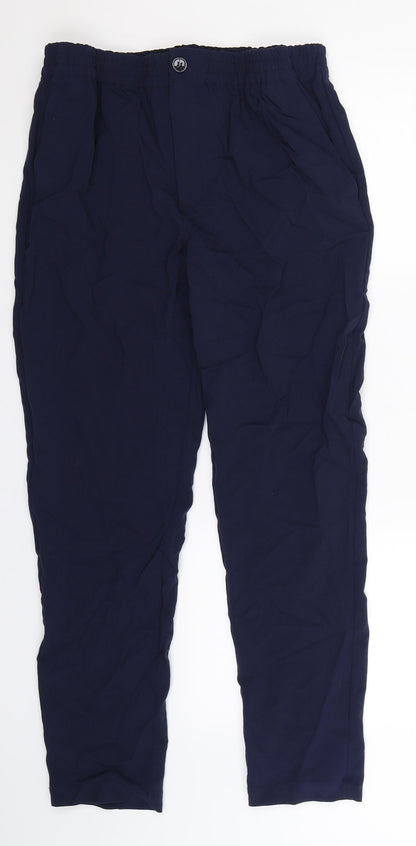 Womens UK Size 12 Divided Extra-Slim Fit  Blue Trousers