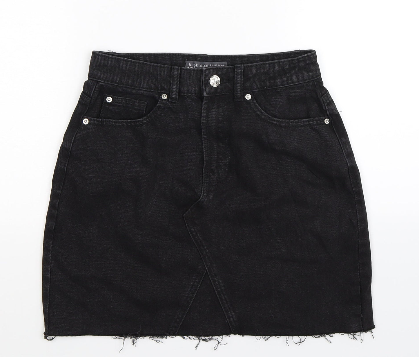 Womens UK Size 8 Denim Co A-Line Denim Skirt