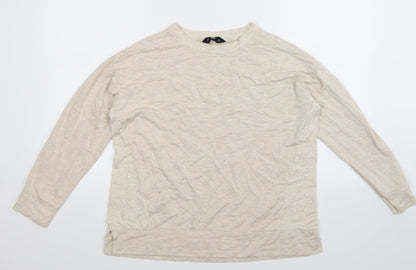 F&F Womens Ivory   Pullover Sweatshirt Size 14
