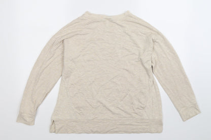 F&F Womens Ivory   Pullover Sweatshirt Size 14
