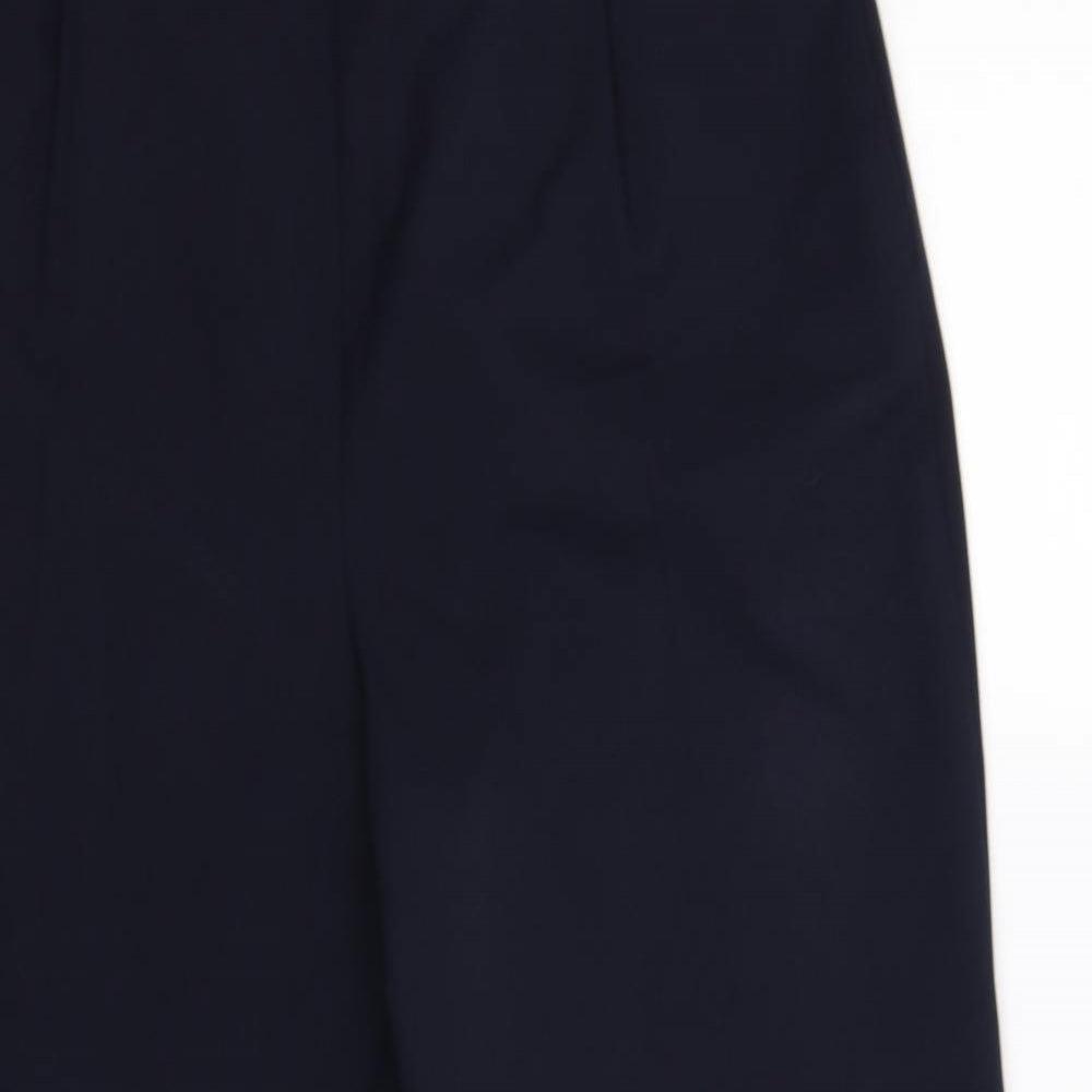 Womens UK Size 16 BM Regular Fit  Blue Trousers