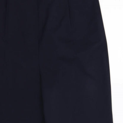 Womens UK Size 16 BM Regular Fit  Blue Trousers