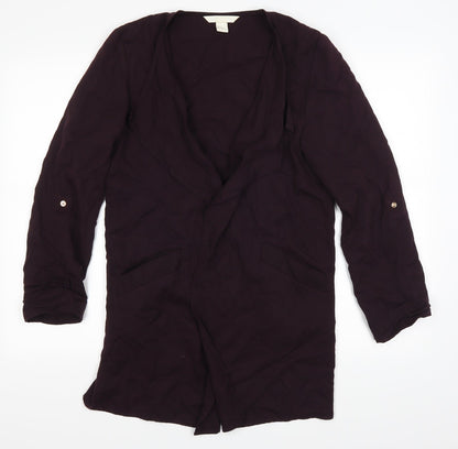 Womens UK Size 34 H&M Purple Jacket