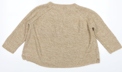 George Womens Brown   Pullover Jumper Size 12