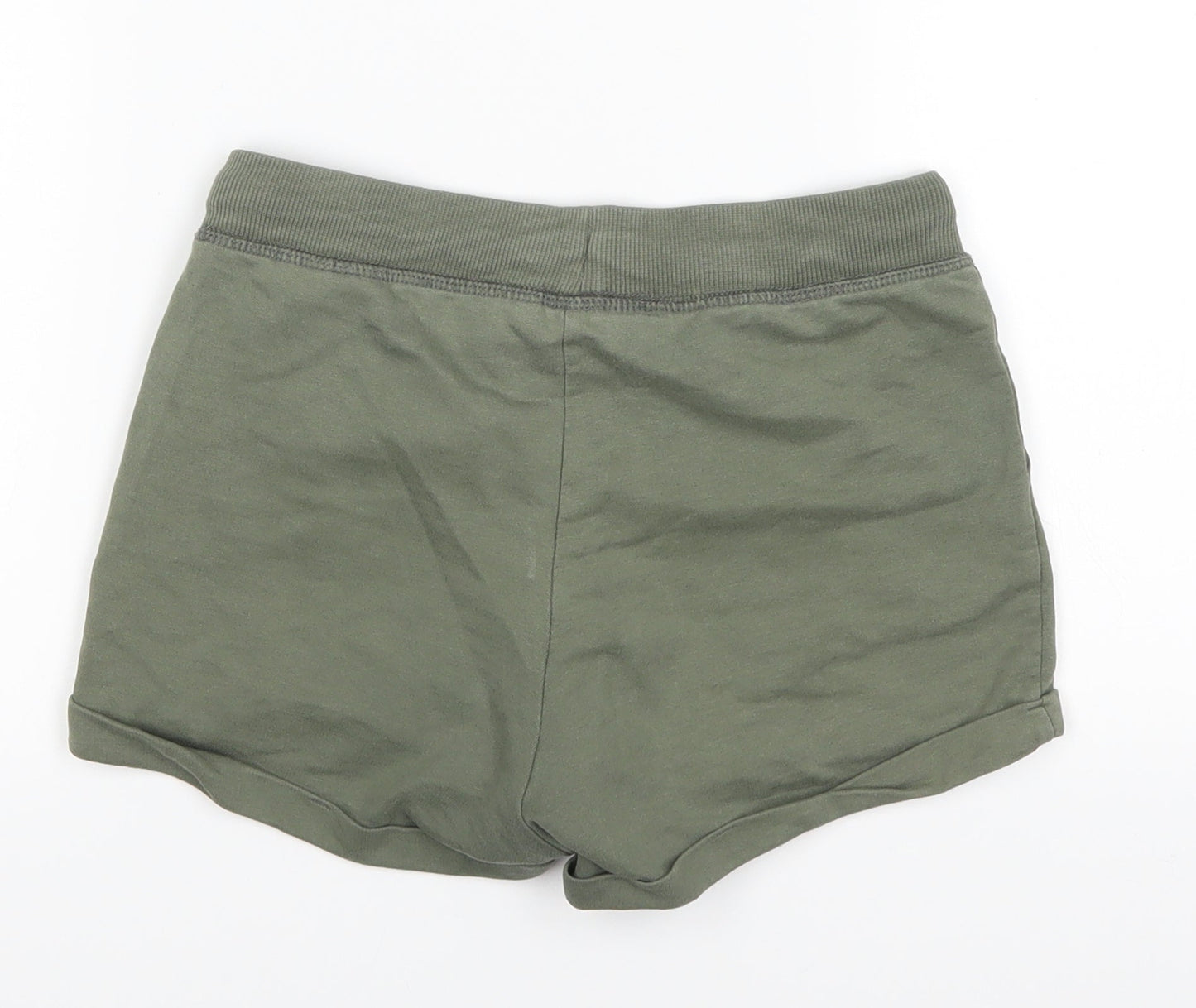H&M Girls Green   Hot Pants Shorts Size 10-11 Years