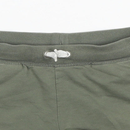 H&M Girls Green   Hot Pants Shorts Size 10-11 Years