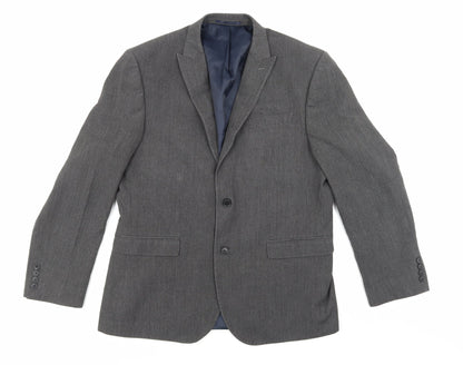 NEXT Womens Grey   Jacket Suit Jacket Size 42