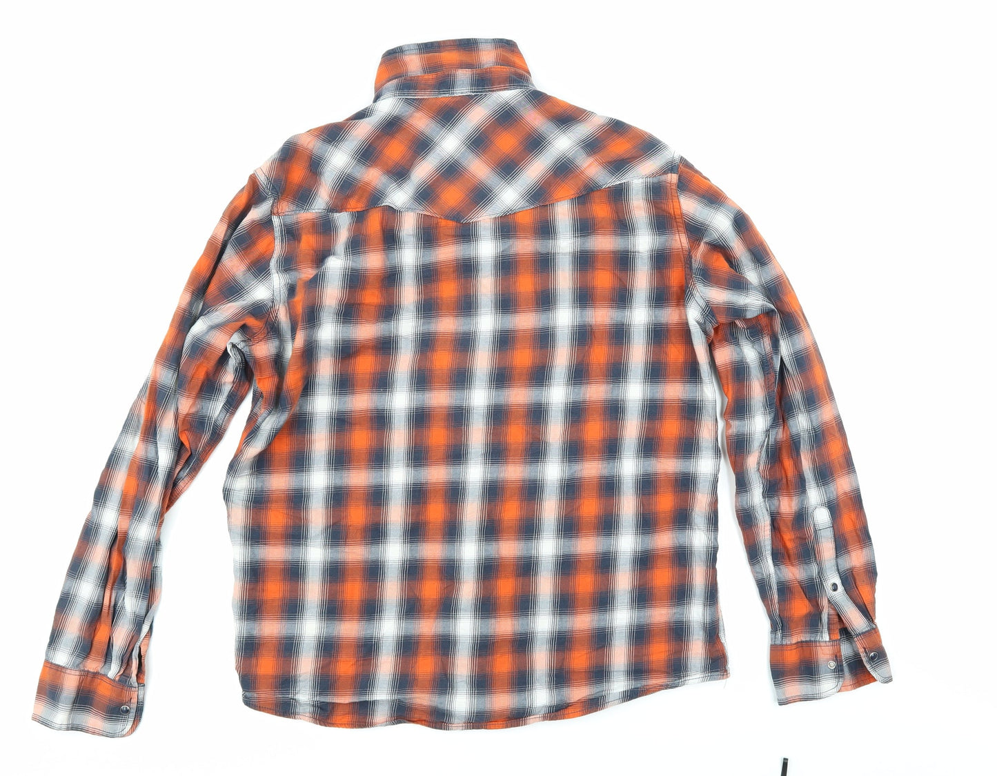 Mens UK Size L Logg Multicoloured  Button-Up Long Sleeve Casual Shirt