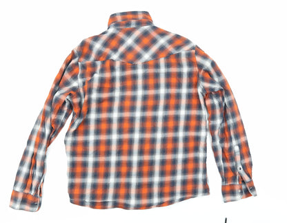 Mens UK Size L Logg Multicoloured  Button-Up Long Sleeve Casual Shirt