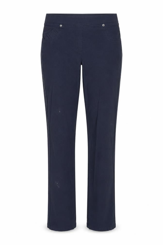 Womens UK Size 6 Punt Roma Slim Fit  Blue Trousers