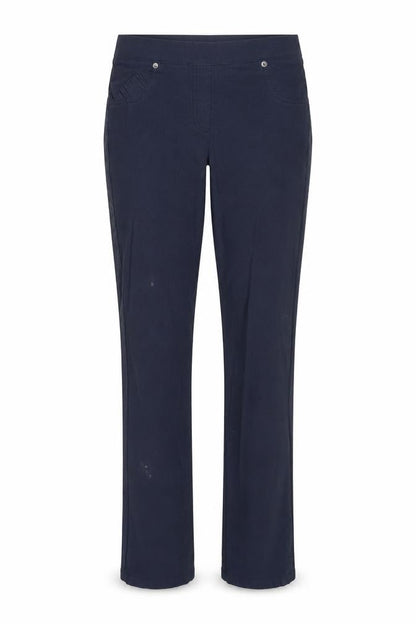 Womens UK Size 6 Punt Roma Slim Fit  Blue Trousers