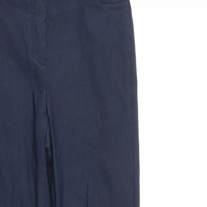 Womens UK Size 6 Punt Roma Slim Fit  Blue Trousers