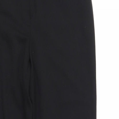 M&S Collection Womens Black   Trousers  Size M L30 in