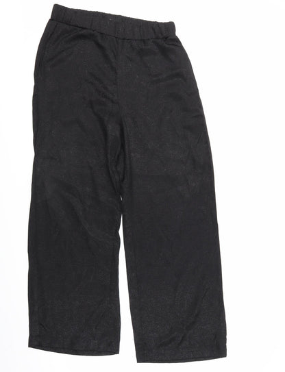 Womens UK Size 12 NEXT Regular Fit  Black Trousers