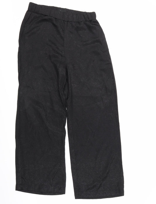 NEXT Womens Black   Trousers  Size 12 L28 in